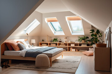 STAGED ATTIC CONVERIONS