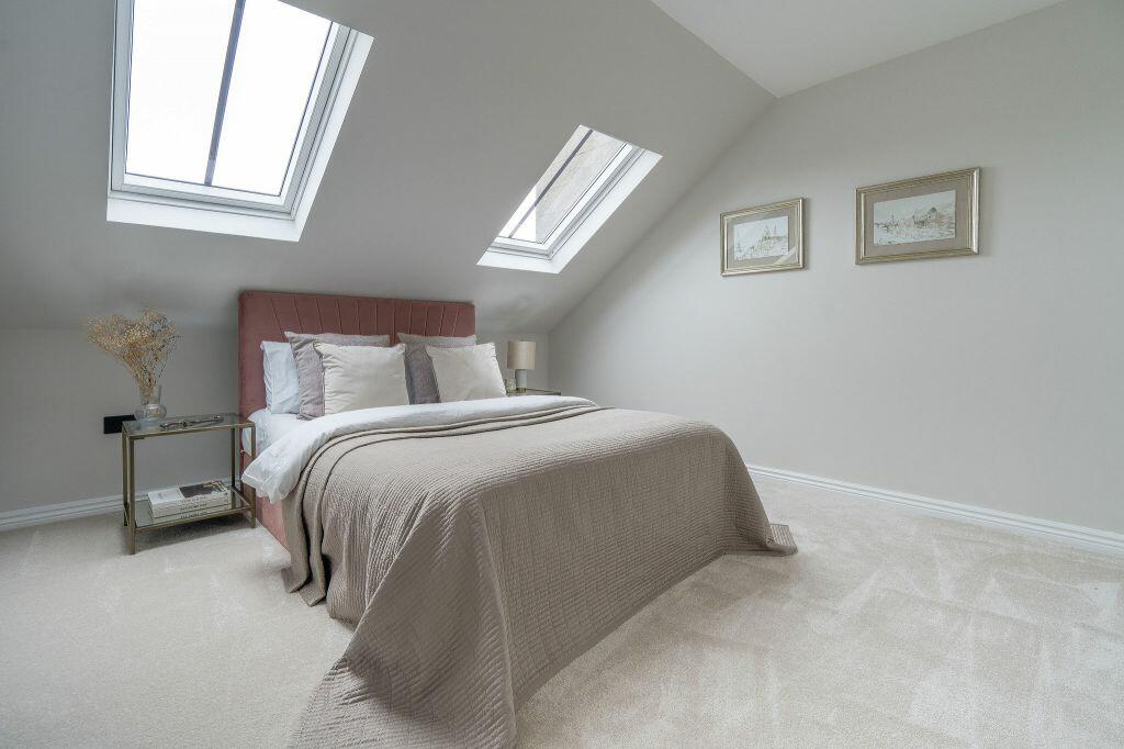 BEDROOM IN AN EDINBURGH LOFT CONVERSION