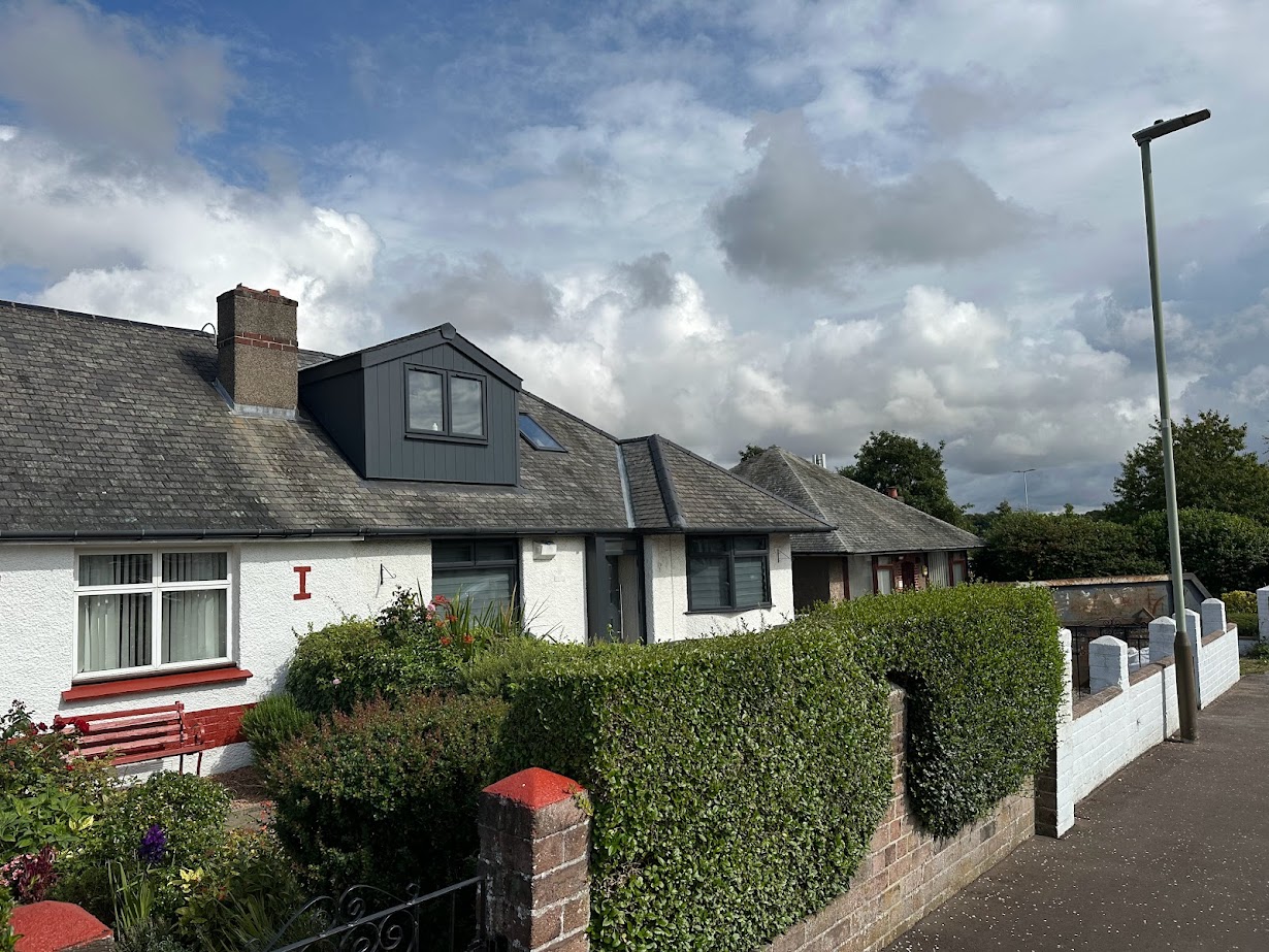 pitched roof dormer Edinburgh